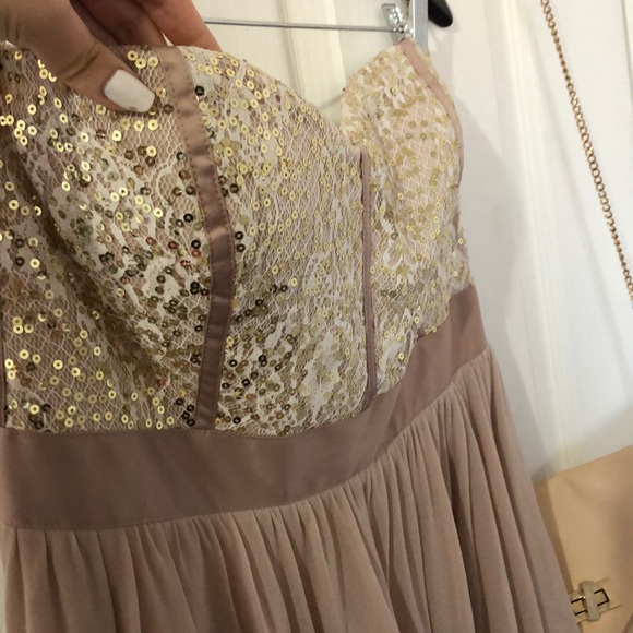 ASOS Blush Pink skater dress - Picture 2 of 3